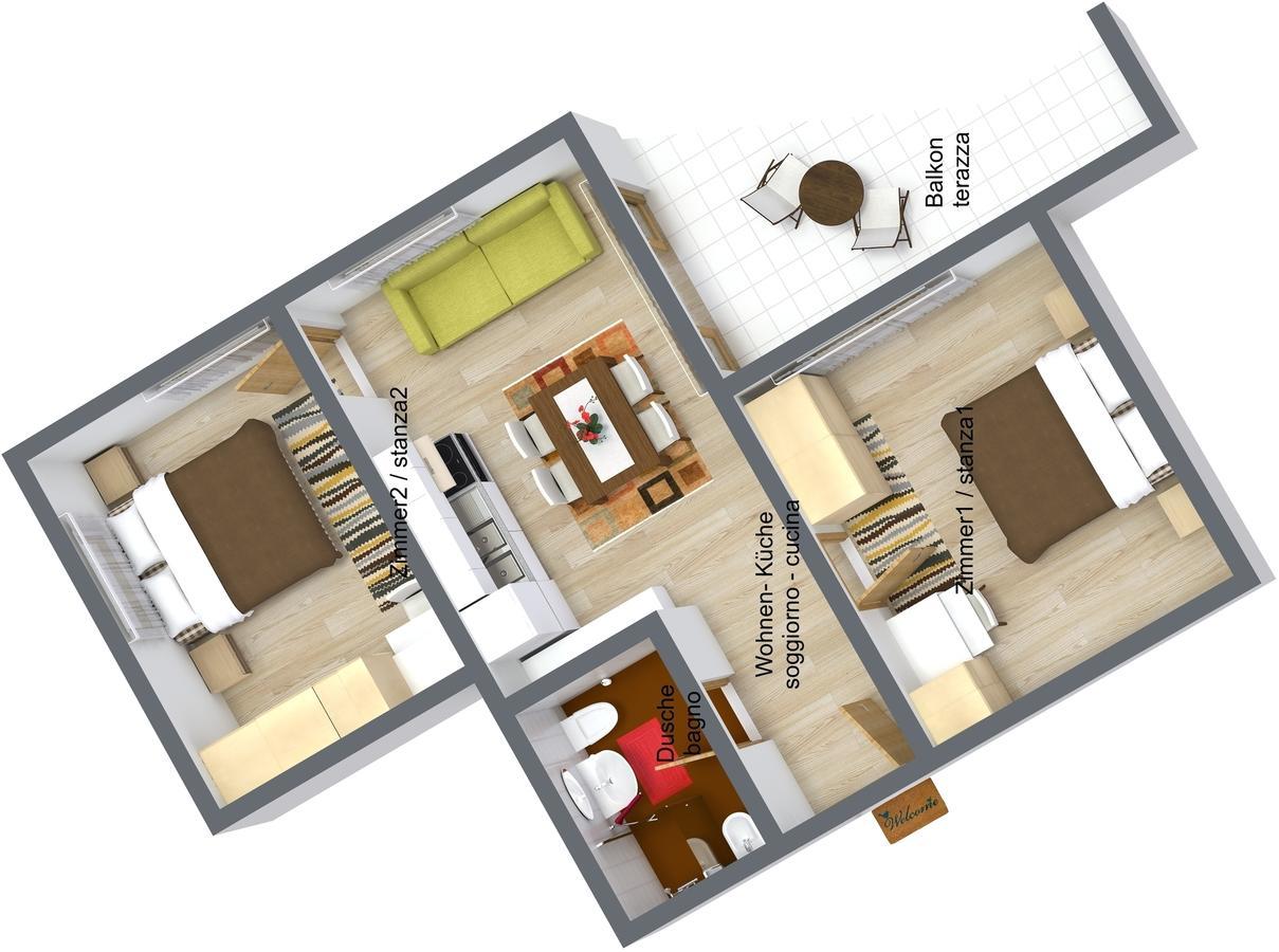Apartments Bachmann San Candido Eksteriør bilde